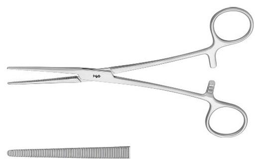 ЩИПЦІ ГЕМОСТАТ, КОЛЛЕР ПРЯМ. 180 MM